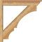 Ekena Millwork Balboa Traditional Rough Sawn Outlooker, Western Red Cedar, 6"W x 32"D x 32"H OUT06X32X32BOA01RWR - alternate 2